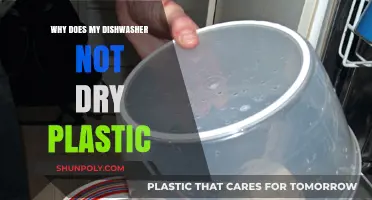 Plastic Dishware: Why Won't They Dry?