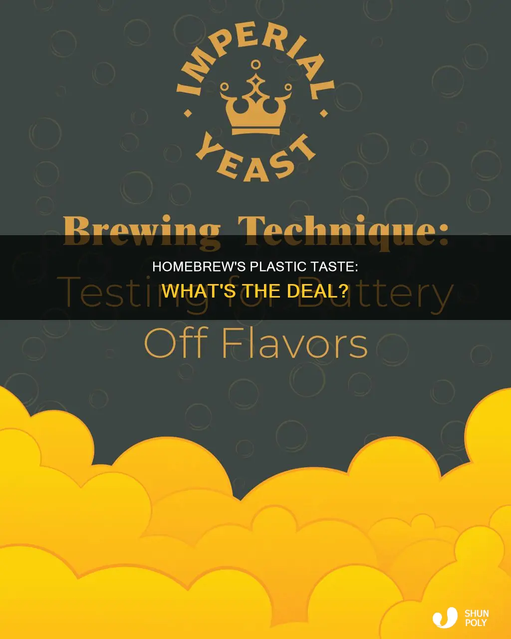 why does my homebrew taste like plastic