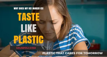 Why Your Ice Maker Ice Tastes Like Plastic: Causes & Fixes