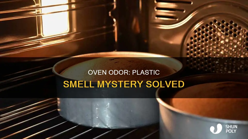why does my oven smell like plastic