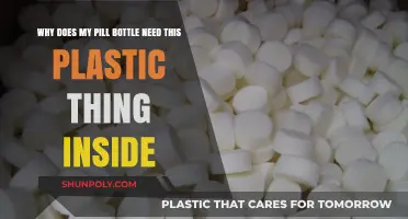 Why Pill Bottles Have Plastic Inserts: Purpose and Benefits Explained