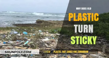 How Old Plastic Turns Sticky: A Mystery Revealed