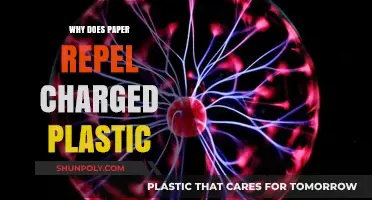 How Paper Repels Charged Plastic