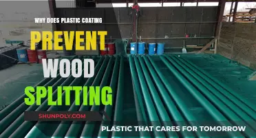 How Plastic Coating Protects Wood From Splitting