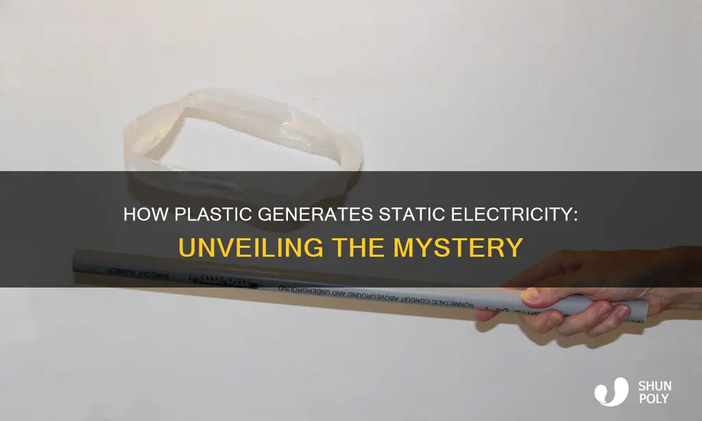 why does plastic create static electricity