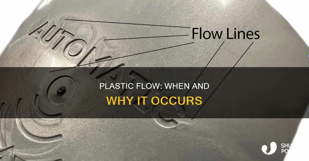 why does plastic flow only occur
