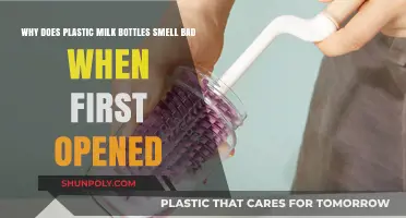 Why Plastic Milk Bottles Emit Unpleasant Odors Upon Opening