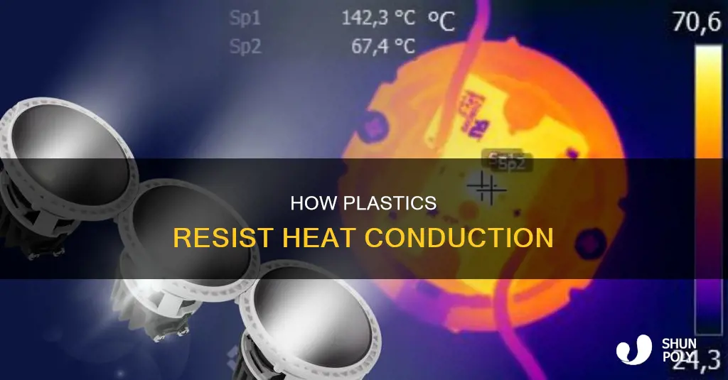why does plastic not conduct heat