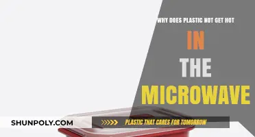 Why Plastic Stays Cool: Microwave Science Explained