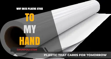How Plastic Sticks to Your Skin