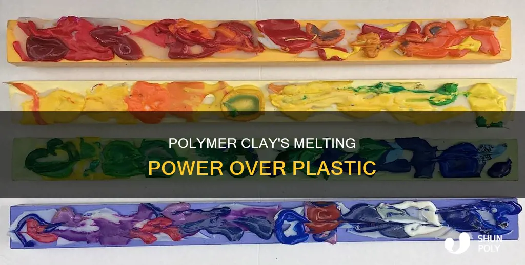 why does polymer clay melt plastic