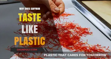 The Mystery Behind Saffron's Plastic Taste