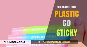 How Soft-Touch Plastic Turns Sticky Over Time