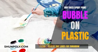 Spray Paint Bubbles on Plastic: Why and How to Prevent It