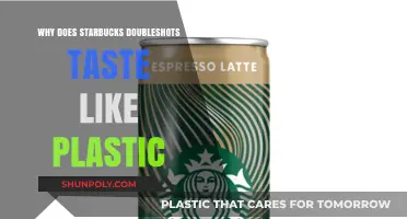 Starbucks Doubleshots: Why the Plastic Taste?