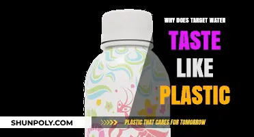 Target Water's Plastic Taste: Why?