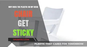 Why Does My Desk Chair's Plastic Become Sticky Over Time?