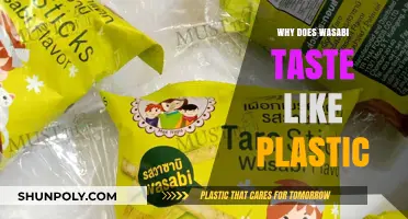 The Plastic Taste of Wasabi: Why?
