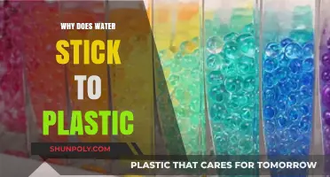 How Water and Plastic Attract
