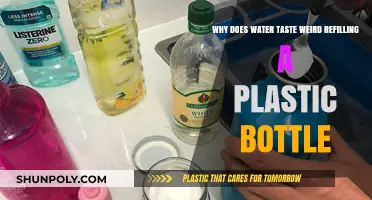Why Refilled Plastic Bottles Make Water Taste Strange: Explained