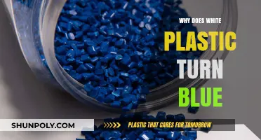 The Mystery of Blue-Tinged White Plastic
