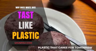 The Mystery of Plastic-Like Taste in White Rice