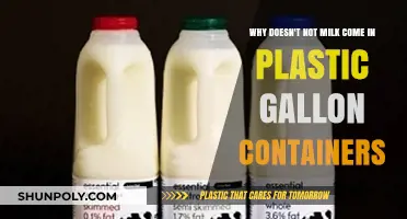Plastic Gallon Containers: Why Not for Milk?