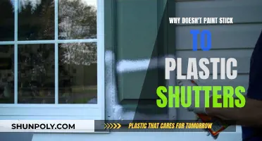 How to Ensure Paint Adheres to Plastic Shutters