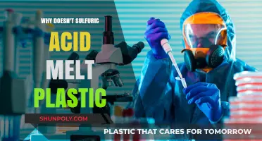 How Sulfuric Acid Spares Plastic from Melting