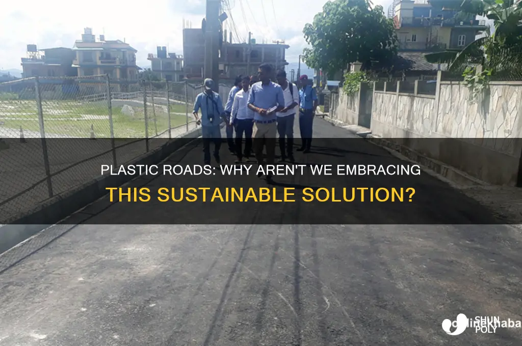 why don t we make plastic roads