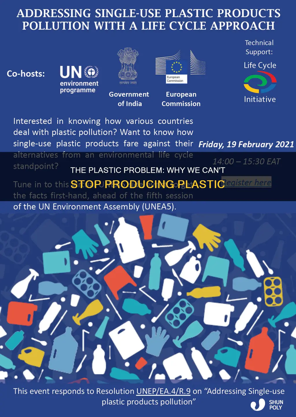 why don t we stop producing plastic