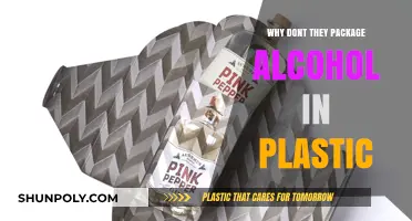 Plastic Packaging: Alcohol's Unsuitable Companion