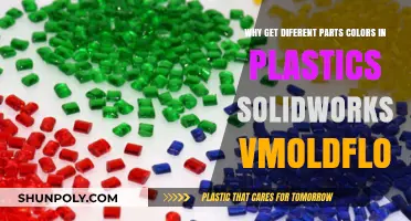 Understanding Color Variations in Plastic Parts Using SolidWorks Vmoldflow