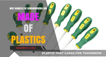 Why Screwdriver Handles Use Plastic: Benefits and Practical Reasons