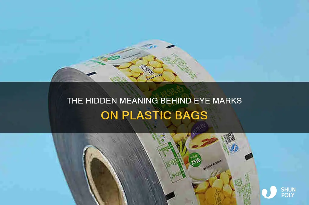why have an eye mark on plastic bags