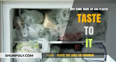 Why Homemade Ice Sometimes Tastes Like Plastic: Causes and Fixes