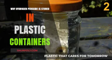 Plastic Containers: Hydrogen Peroxide's Storage Solution