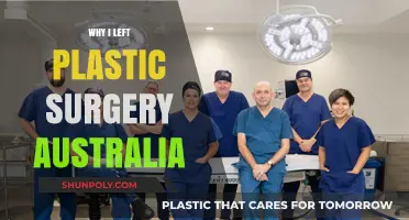 Leaving Plastic Surgery in Australia: My Personal Journey and Reasons