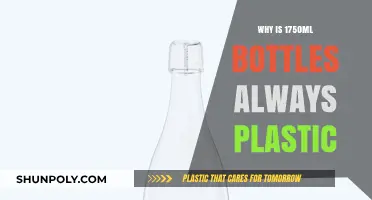 Why 1750ml Bottles Are Typically Made of Plastic