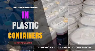 Safe Acid Transportation: Plastic Containers' Role