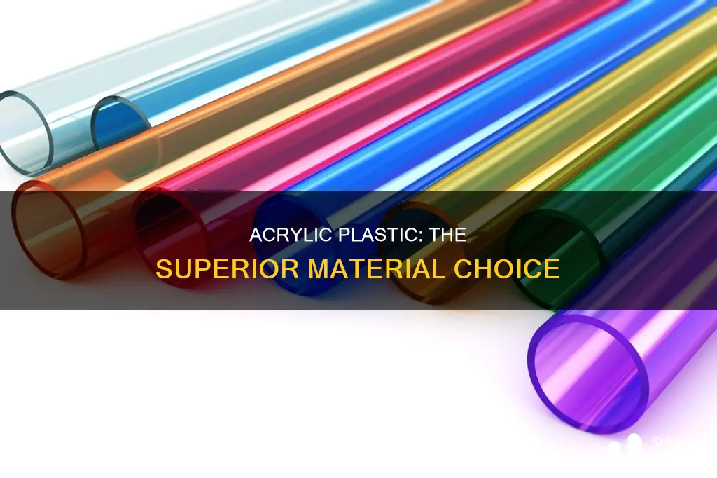 why is acrylic plastic a good material
