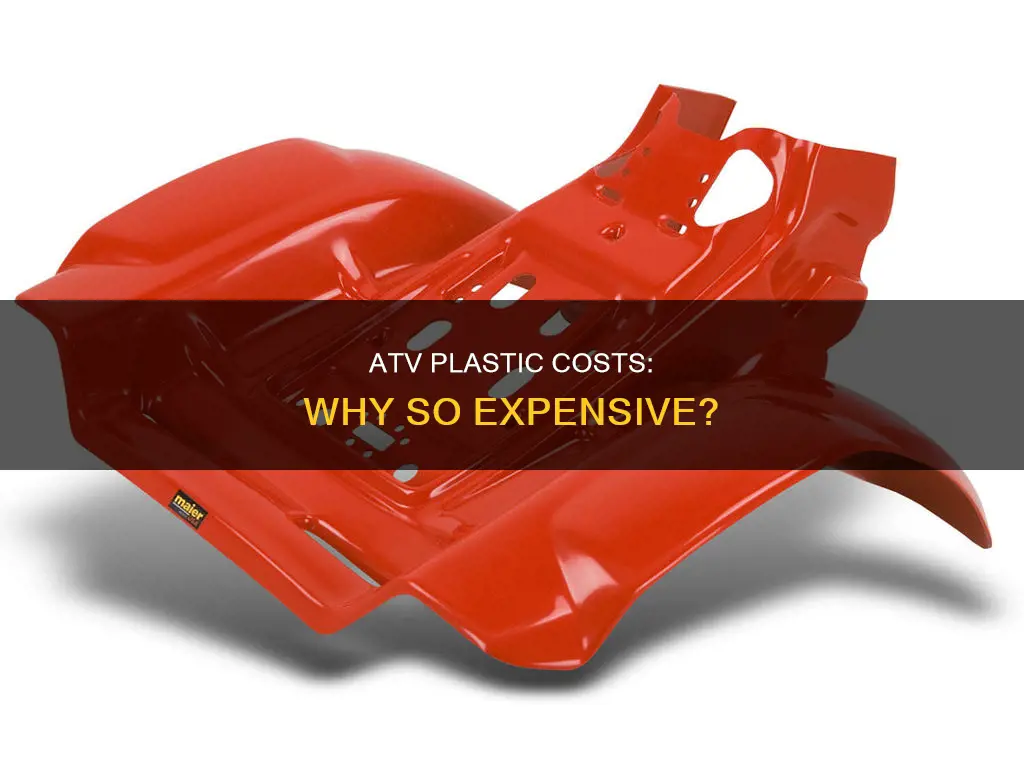 why is atv plastic so expensive
