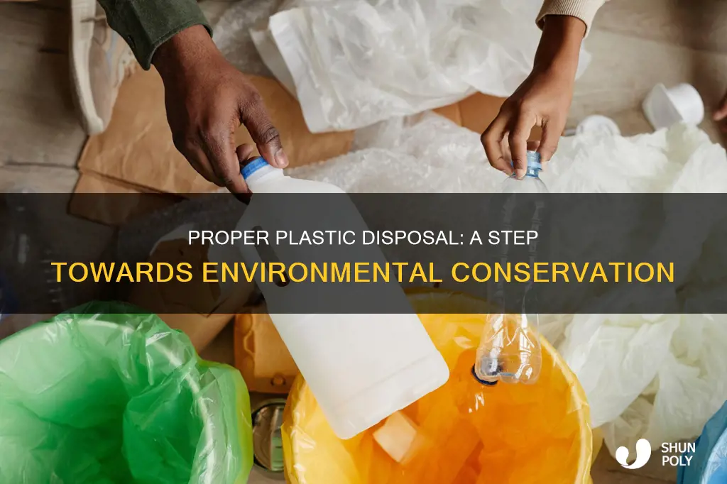 why is disposal of plastics a benefit
