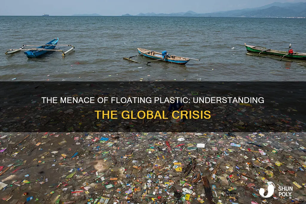 why is floating plastic a problem
