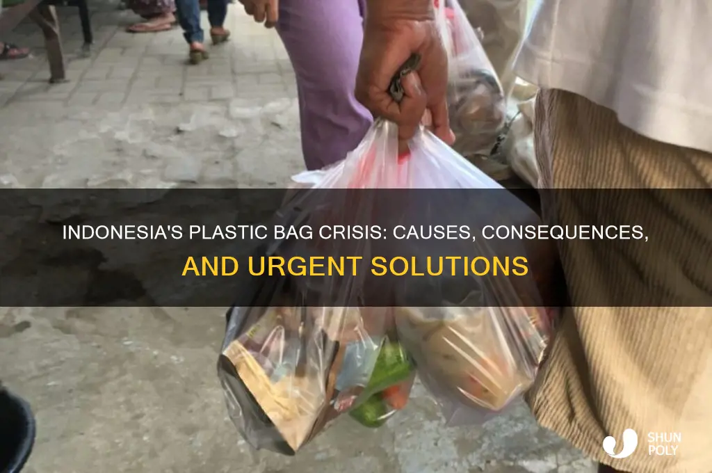 why is indonesia overrun with plastic bags