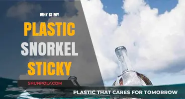 How to Deal with a Sticky Plastic Snorkel