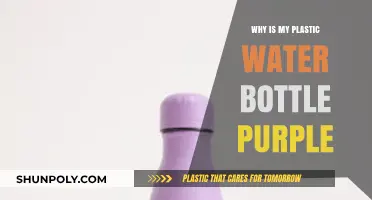 Why Is My Plastic Water Bottle Turning Purple? Explained