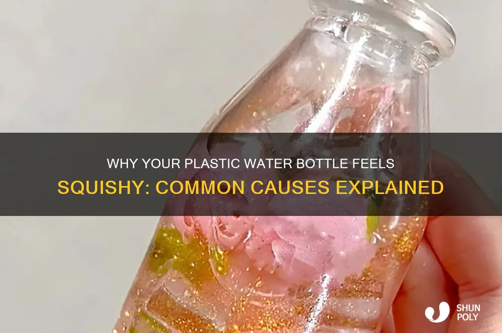why is my plastic water bottle squishy