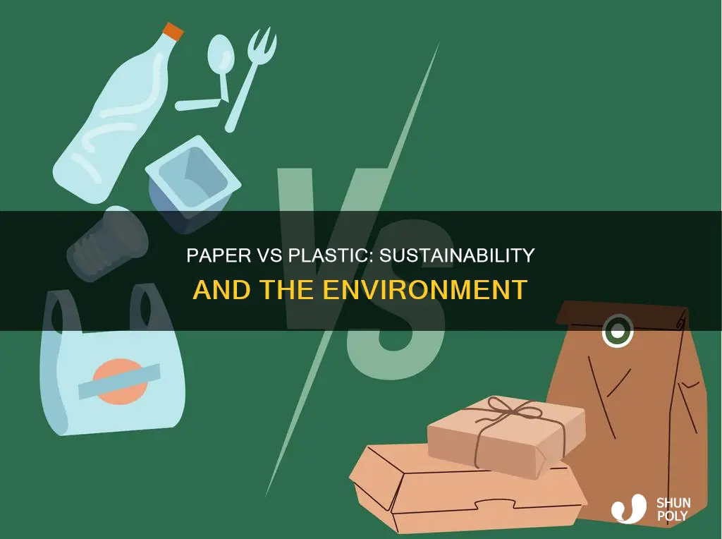 why is paper more sustainable than plastic