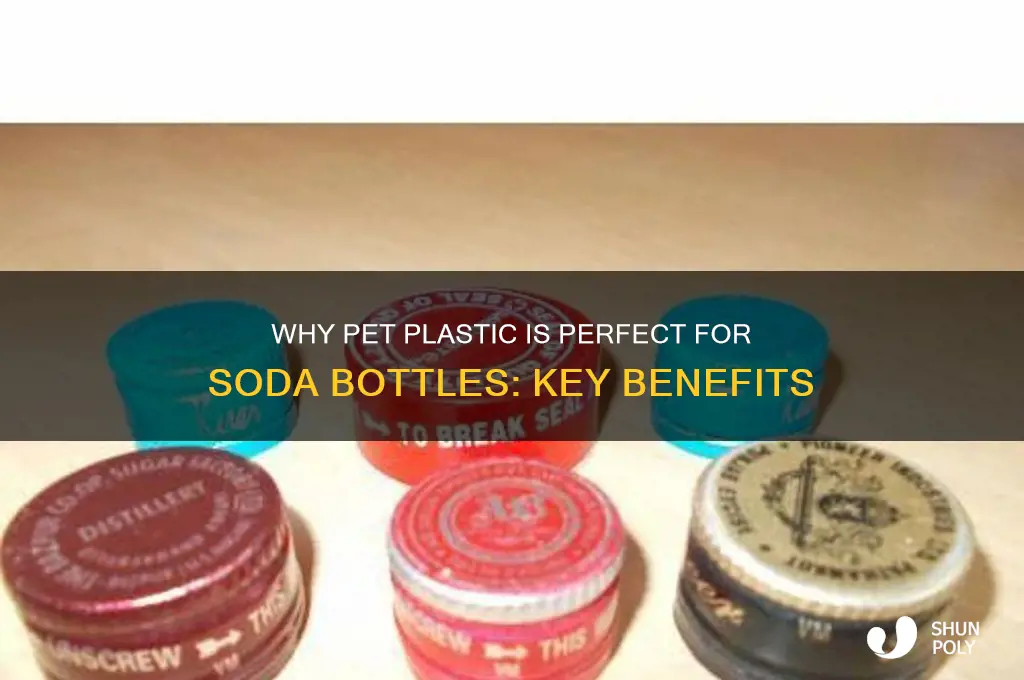 why is pete an ideal plastic for soda bottles